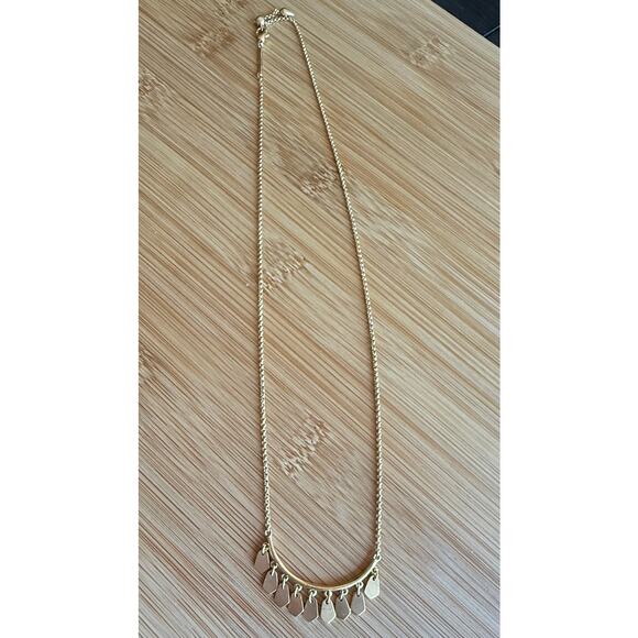 Kendra Scott Sydney Pendant Layering Necklace Vintage Gold - Picture 3 of 7